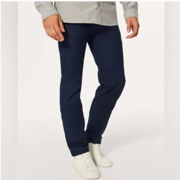 Lululemon Commission Pant Classic Qwick Chino Nautical Navy size 30 - Picture 1 of 8